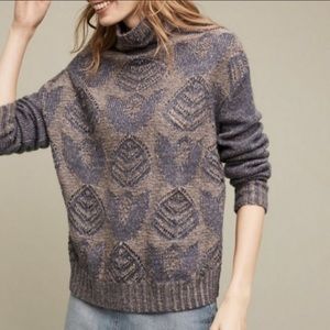 anthropologie FOLK tulip sweater medium
